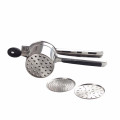 Kitchen Tool Stainless Steel Potato Ricer, Juice Press, Baby Food Mill